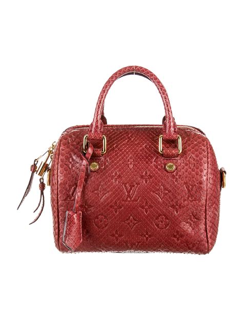 louis vuitton speedy red|louis vuitton bandouliere speedy.